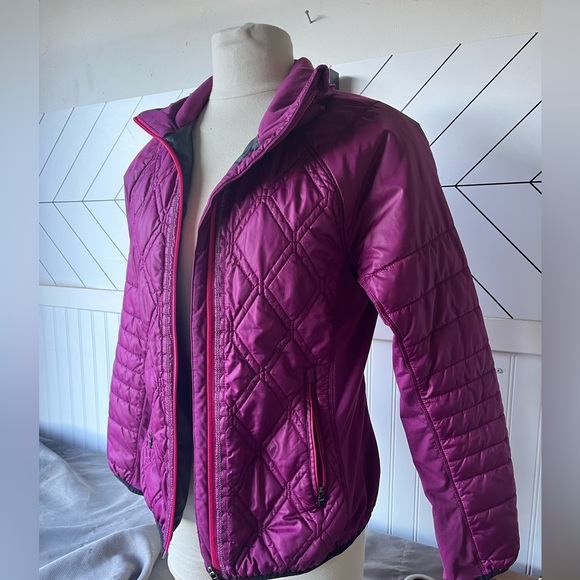 Lole Lightweight Puffer Jacket Purple Size M - Picture 5 of 7